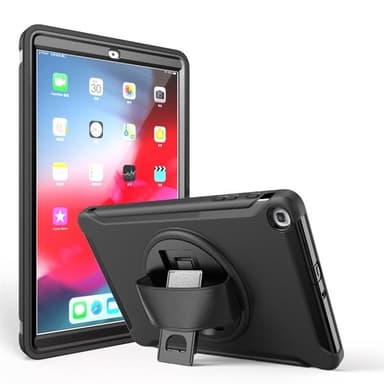 Fodral med roterbart ställ till Samsung Galaxy Tab A 10.1 2019 T510 / T515 Svart