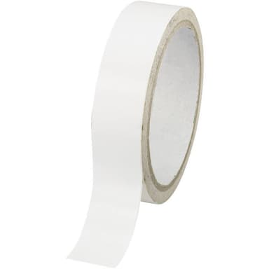 Dubbelhäftande tejp Conrad Components vit (L x B) 30 m x 24 mm akryl Innehåll: 1 rulle