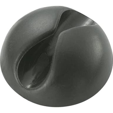 TRU COMPONENTS 542250 SWC-10BK/4P Kabelhållare
