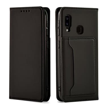 Mobilfodral med kortfack och magnetiskt fäste till Samsung Galaxy A20