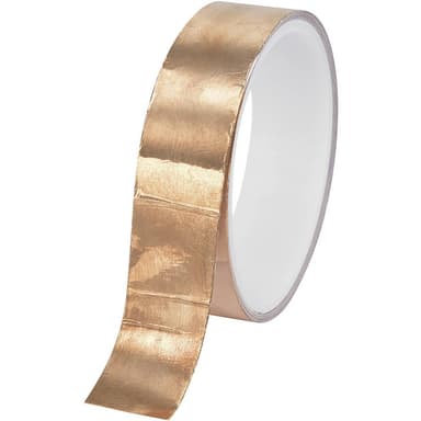 TRU COMPONENTS CFT-25/10M 1564013 Koppartejp CFT-25 Koppar (L x B) 10 m x 25 mm 1 st