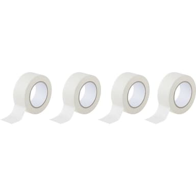TOOLCRAFT 93038c191 93038c191 Maskeringstejp Vit (L x B) 50 m x 50 mm 4 st
