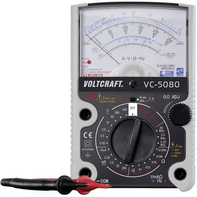 VOLTCRAFT VC-5080 Handmultimeter analog CAT III 500 V