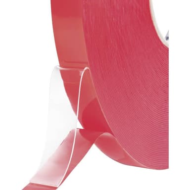 TOOLCRAFT 1397P1550C 1397P1550C Dubbelsidiga tejp Transparent (L x B) 50 m x 15 mm 1 st