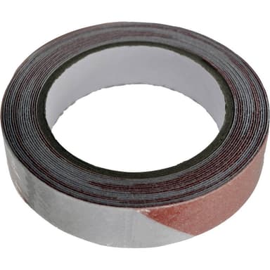 TOOLCRAFT ANST505M-RW Varningstejp ANST505M-RW Röd, Vit (L x B) 5 m x 50 mm 1 st