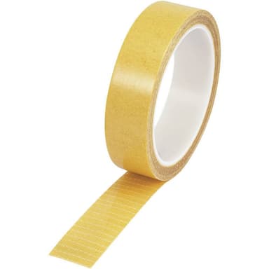 Dubbelhäftande tejp Conrad Components klar (L x B) 10 x 25 mm Innehåll: 1 rulle