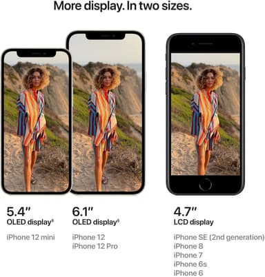 iPhone 12 Mini - 5G smartphone 64 GB (röd)