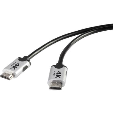 PremiumHDMI 4k/Ultra-HD Anslutningskabel[1x HDMI hane - 1x HDMI hane]2.00 mSvartSpeaKa Professional