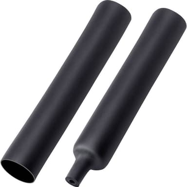 TRU COMPONENTS T1904CA048 Krympslang med lim Svart 33