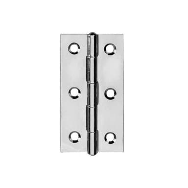 TOOLCRAFT Smala gångjärn 60 mm Förzinkat stål, blå. 1