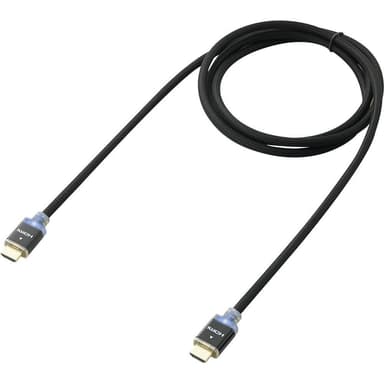 SpeaKa Professional HDMI Anslutningskabel 2.00 m SP-7870464 Audio Return Kanal, guldpläterad kontakt, kabelstrumpa, med