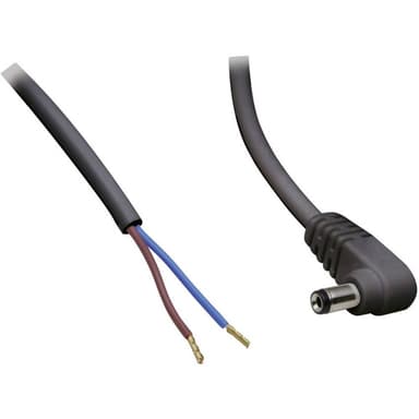 TRU COMPONENTS DC-kabel DC-stiftdon - Öppen ände 5.50