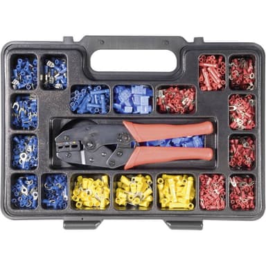 TOOLCRAFT PZ-504 820927 Crimptång-set 1004 delar