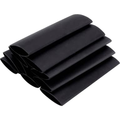 TRU COMPONENTS T1807CA007H Krympslang med lim Svart