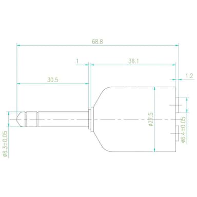 SpeaKa Professional Teleplugg Audio Y-adapter [1x