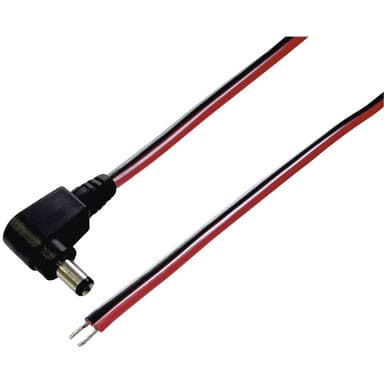 TRU COMPONENTS DC-kabel DC-stiftdon - Öppen ände 5.50