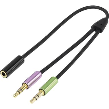 SpeaKa Professional Teleplugg Audio Y-adapter [2x