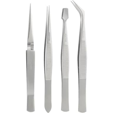 Basetech BT-2108046 Pincett-set 4 delar