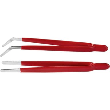 TOOLCRAFT TO-6897171 Pincett-set 2 delar Flat-rund,