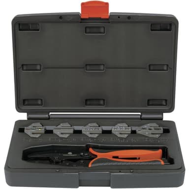 TOOLCRAFT PZ-506 430461 Crimptång-set 6 delar Isolerad
