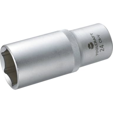 TOOLCRAFT 816187 Ytter-sexkantig Hylsnyckelinsats 24 mm