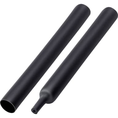 TRU COMPONENTS T1904CA047 Krympslang med lim Svart 19