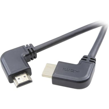 SpeaKa Professional HDMI Anslutningskabel 1.50 m SP-7870392 Audio Return Kanal, guldpläterad kontakt, Ultra HD-HDMI Sva