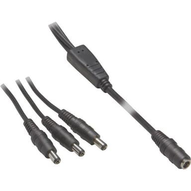 VOLTCRAFT DC-kabel DC-hylsdon - DC-stiftdon 5.5 mm 2.5