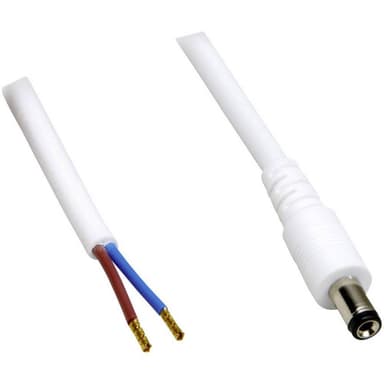 TRU COMPONENTS DC-kabel DC-stiftdon - Öppen ände 5.50