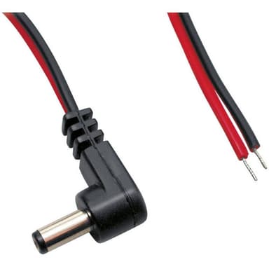 TRU COMPONENTS DC-kabel DC-stiftdon - Öppen ände 5.50