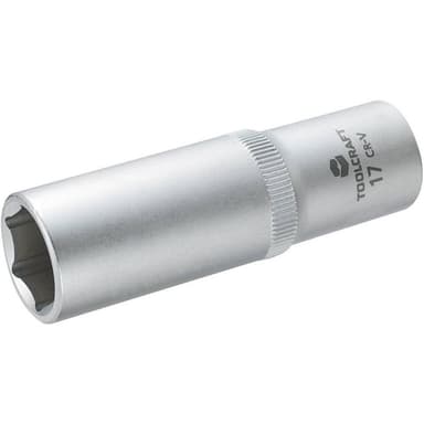 TOOLCRAFT 816182 Ytter-sexkantig Hylsnyckelinsats 17 mm