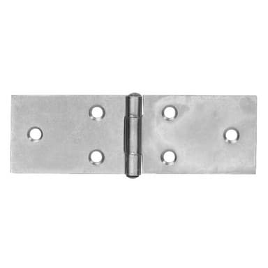 TOOLCRAFT Breda gångjärn 100 mm Förzinkat stål, blå. 1