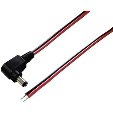 TRU COMPONENTS DC-kabel DC-stiftdon - Öppen ände 5.50