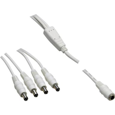 VOLTCRAFT DC-kabel DC-hylsdon - DC-stiftdon 5.5 mm 2.5