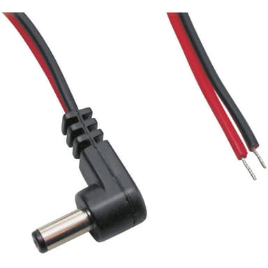 TRU COMPONENTS DC-kabel DC-stiftdon - Öppen ände 5.50