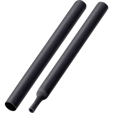 TRU COMPONENTS T1904CA043 Krympslang med lim Svart 8 mm