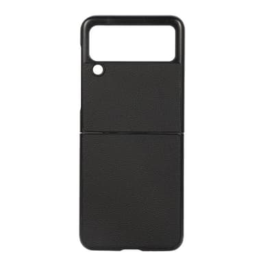 Läder skal Samsung Galaxy Z Flip 3  - Svart