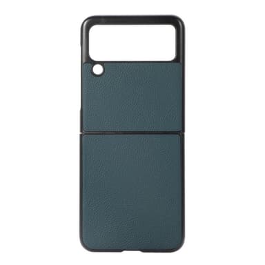Läder skal Samsung Galaxy Z Flip 3  - Grön