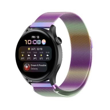 Milanese Armband Huawei Watch 3 - Rainbow
