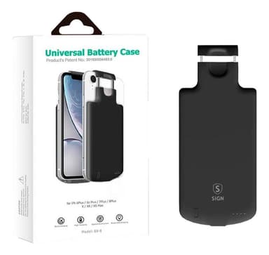 SiGN Universal iPhone Battery Case, black