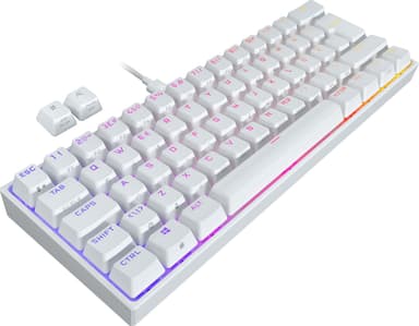Corsair K65 RGB Mini tangentbord för gaming (vitt)