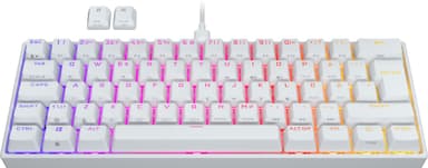 Corsair K65 RGB Mini tangentbord för gaming (vitt)
