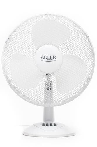 Adler AD 7304 Skrivbordsfläkt, Antal hastigheter 3, 45 W, Oscillation