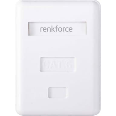 Renkforce Nätverksadapter Utanpåliggande CAT 6 1 Port