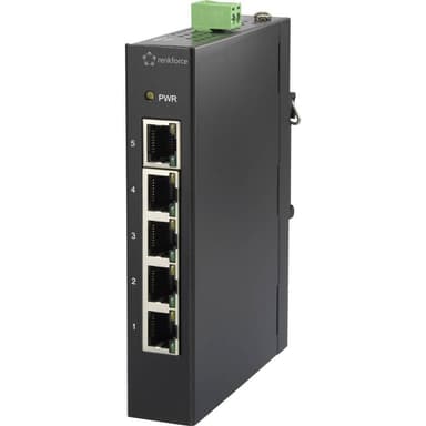 Renkforce RF-3394866 FEH-500 Industrial Ethernet Switch