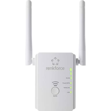 Renkforce RF-WFE-100 WiFi Repeater 300 MBit/s 2.4 GHz
