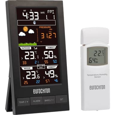 Eurochron EFWS S250 EFWS S250 Trådlös digital