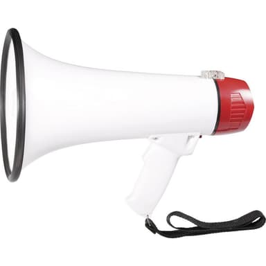 SpeaKa Professional XB-11SR Megafon med fästrem,