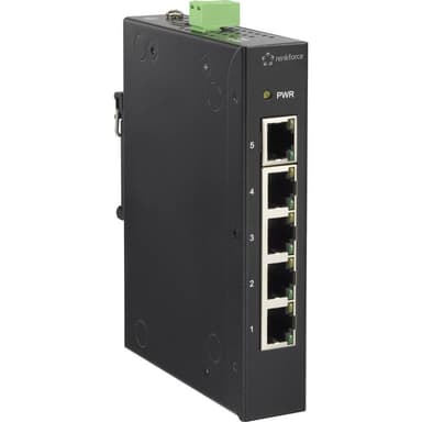 Renkforce RF-3394866 FEH-500 Industrial Ethernet Switch