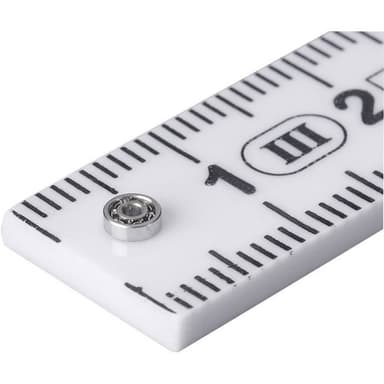 Reely Miniatyr-kullager Kromstål Inre diameter: 3 mm